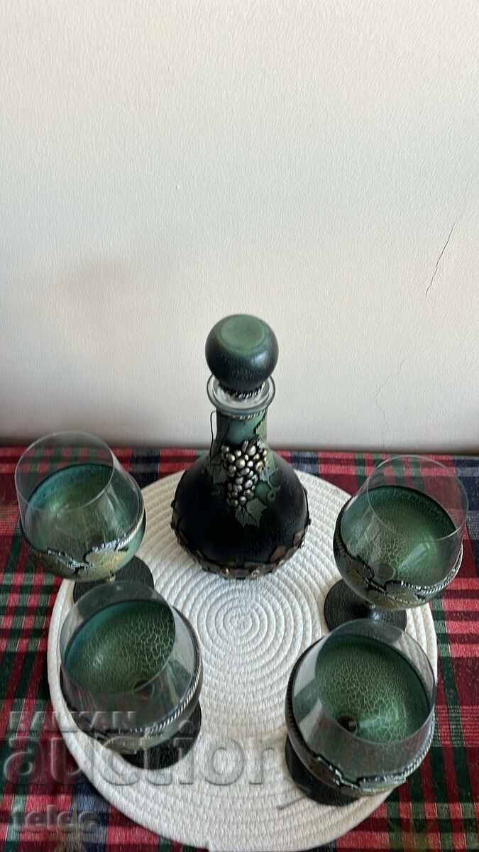 Wine service for 4 people - new - 5 Wine service for 4 people - new - 5