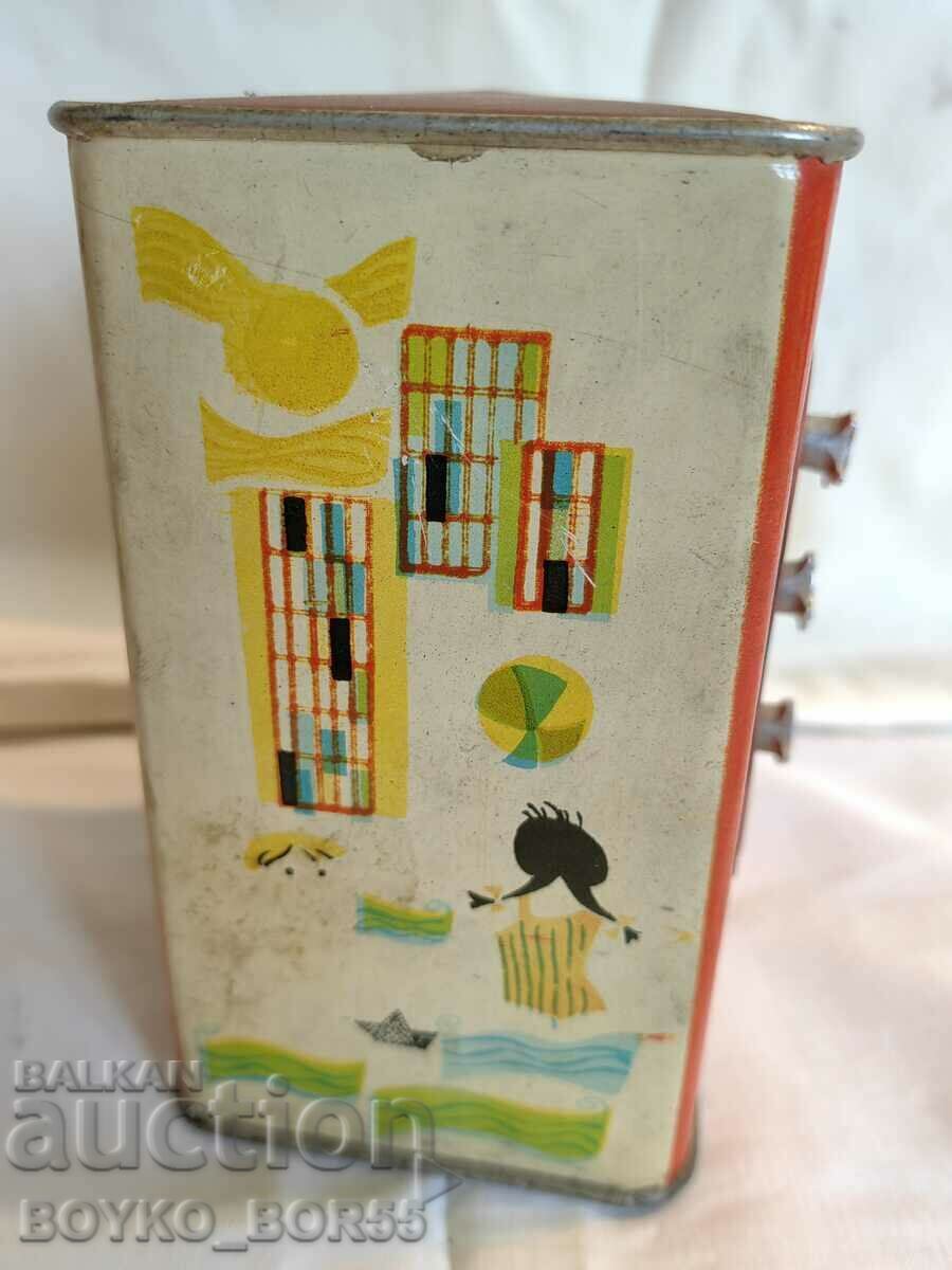 Delivery of Super Rare Vintage Children's Toy Money Box with Code, 1970s Delivery of Super Rare Vintage Children's Toy Money Box with Code, 1970s