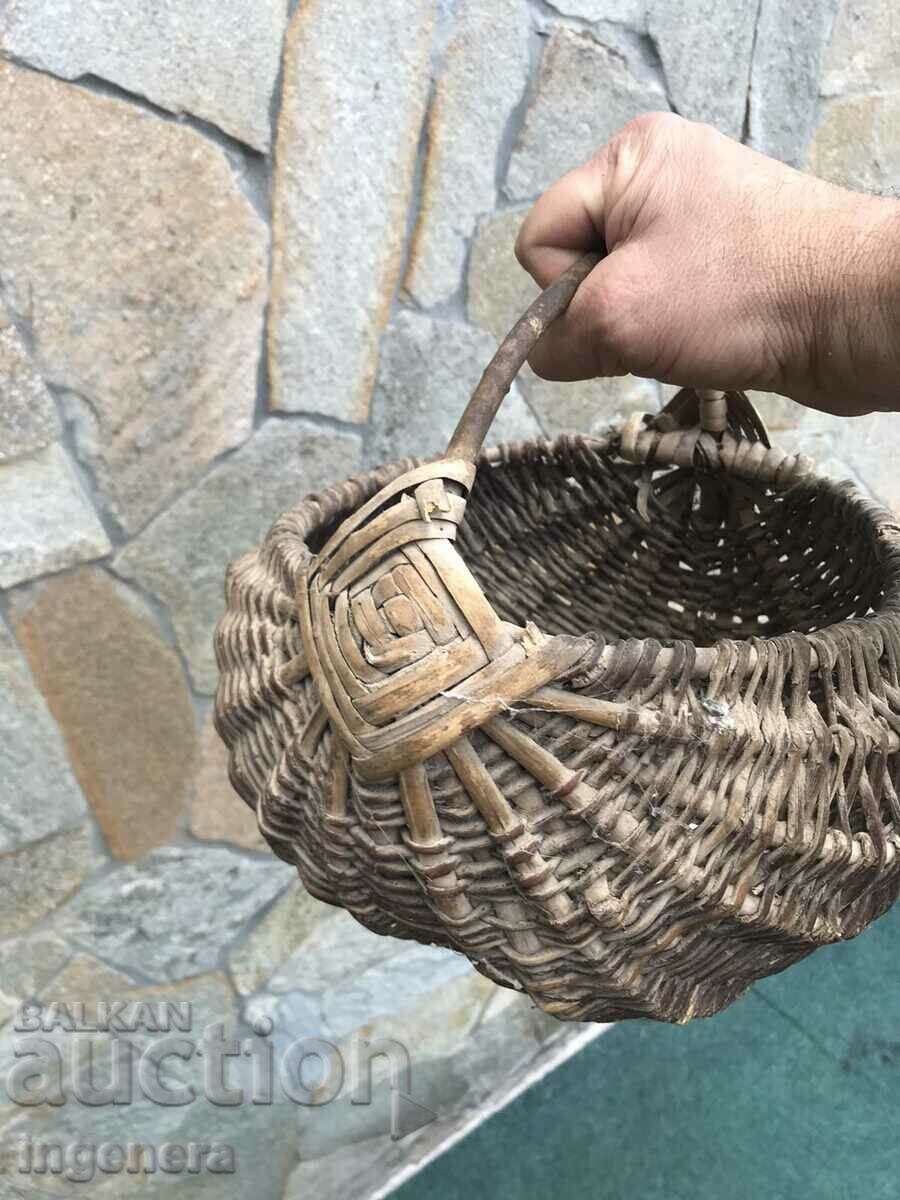 BASKET WICKED BASKET ANTIQUE with price 19.00 BGN | € 9.71 BASKET WICKED BASKET ANTIQUE with price 19.00 BGN | € 9.71