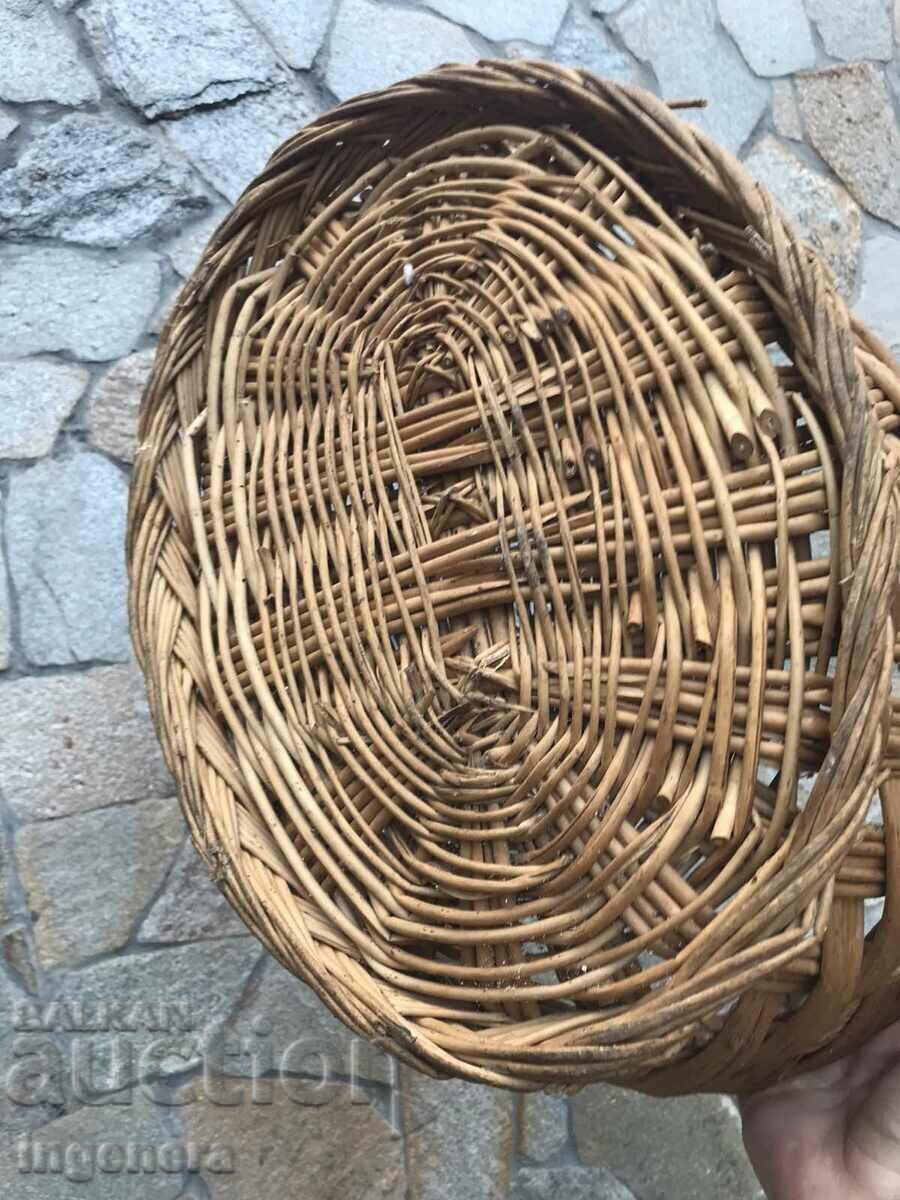 Auction BASKET WICKED BASKET ANTIQUE Auction BASKET WICKED BASKET ANTIQUE