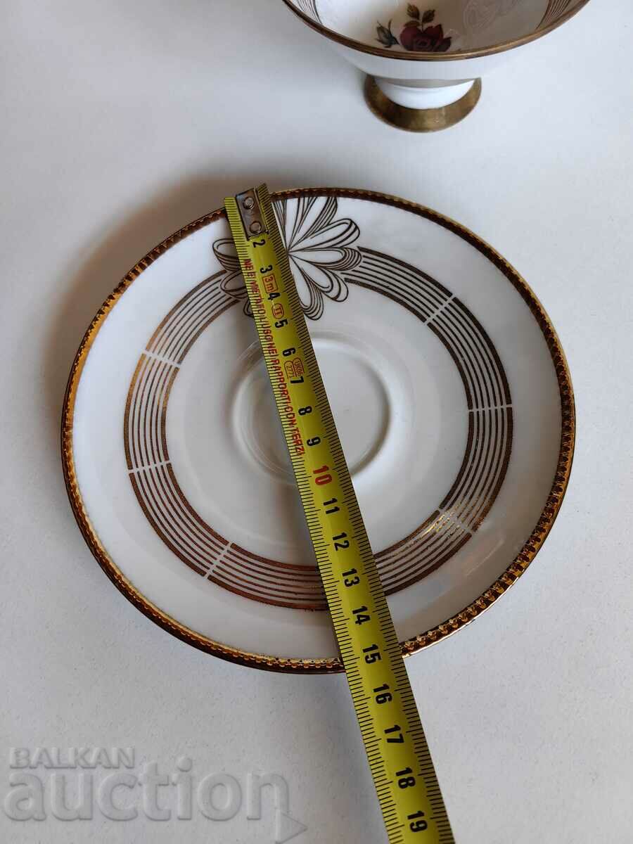 DOUBLE SET COFFEE COFFEE TEA MARKED - 6 DOUBLE SET COFFEE COFFEE TEA MARKED - 6