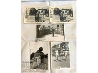 5 pcs. Old Photos Ruse 1950s.