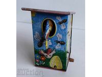 SOC WORKING MECHANICAL CHILDREN'S TOY TIN HOUSE PTI