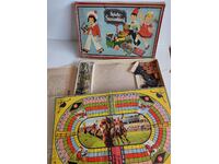 VERY OLD CHILDREN'S 3 IN 1 BOARD GAME HAS SMALL LACKS