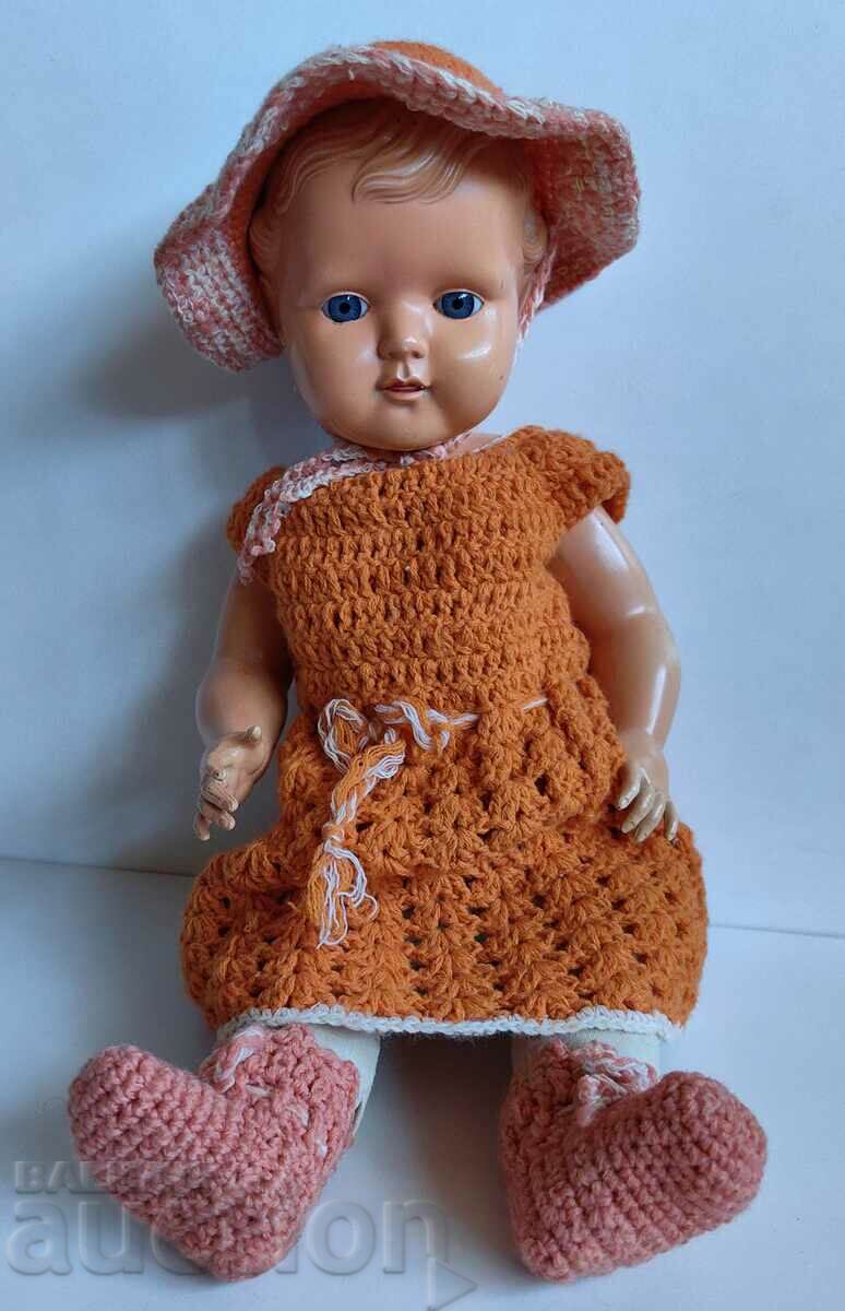 BEAUTIFUL WWII CELLULOID DOLL MARKED with price 155.00 BGN | € 79.25 BEAUTIFUL WWII CELLULOID DOLL MARKED with price 155.00 BGN | € 79.25