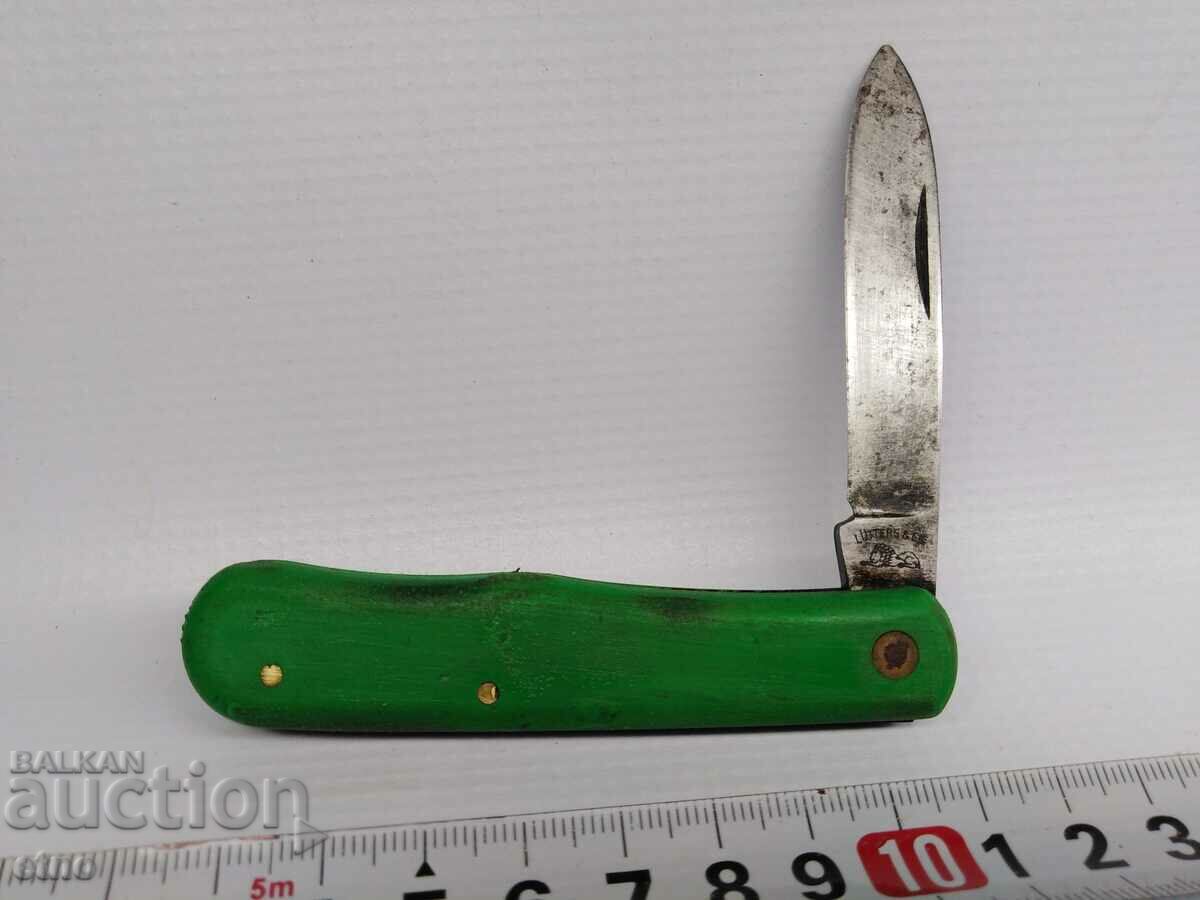 OLD POCKET KNIFE-SOLINGEN-LUTTERS & CIE with price 75.00 BGN | € 38.35 OLD POCKET KNIFE-SOLINGEN-LUTTERS & CIE with price 75.00 BGN | € 38.35