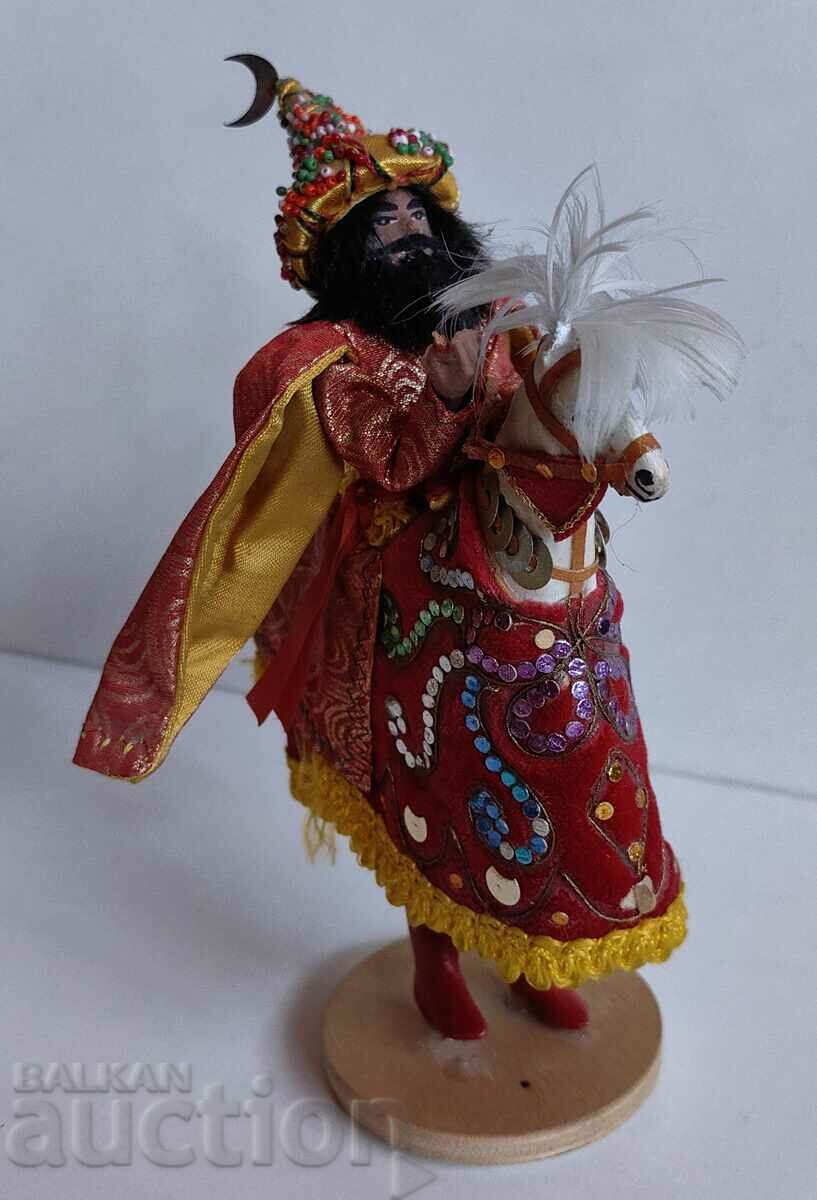 SOC POLISH SOUVENIR TOY HORSE RIDER ΕΤΙΚΕΤΑ ΙΠΠΑΣ