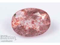 Strawberry Quartz 0.78ct 7x5mm Oval Cut #1