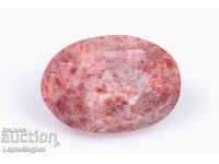 Strawberry Quartz 0.86ct 7x5mm Oval Cut #2