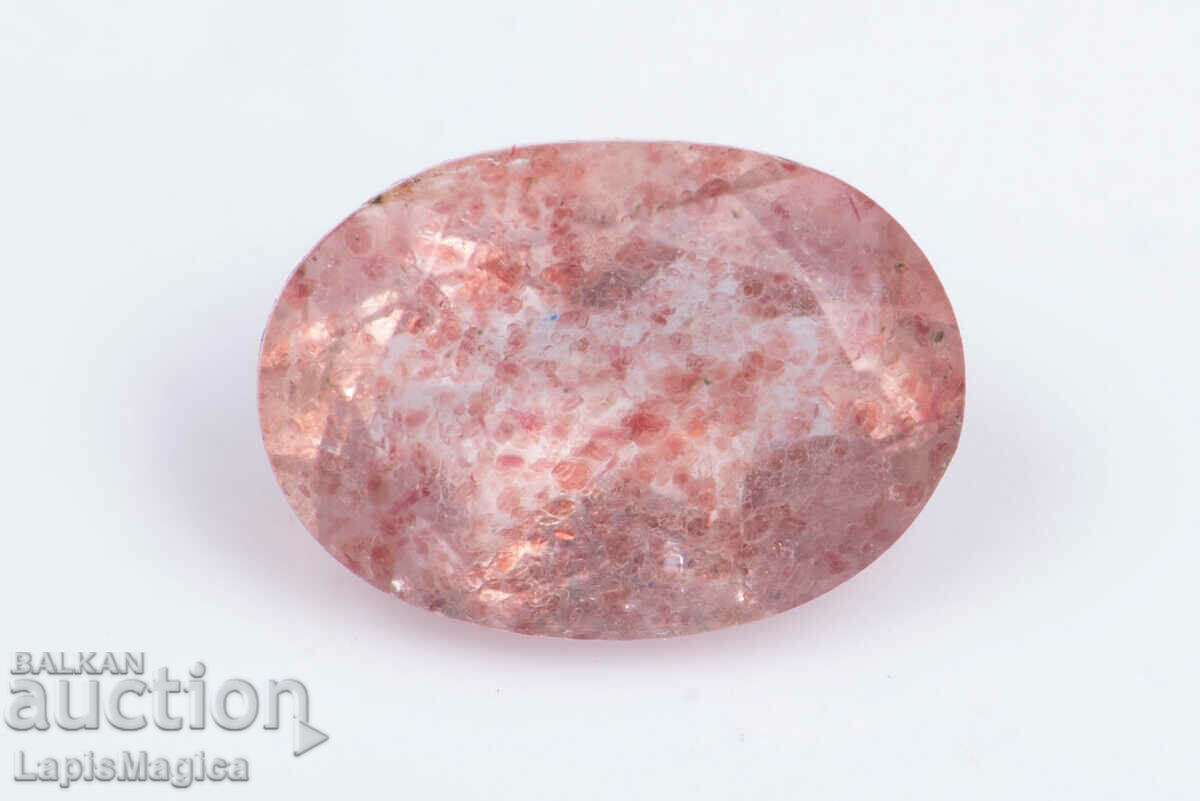 Strawberry Quartz 0.72ct 7x5mm Oval Cut #4