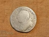 1772 - 92 old French coin