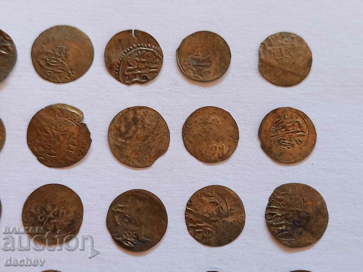 Licitație Lot 30 buc. HELLO Monede turcești de argint Monede de argint din Turcia