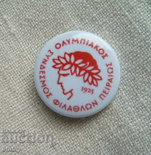 Football badge - Olympiacos FC, Greece Football badge - Olympiacos FC, Greece