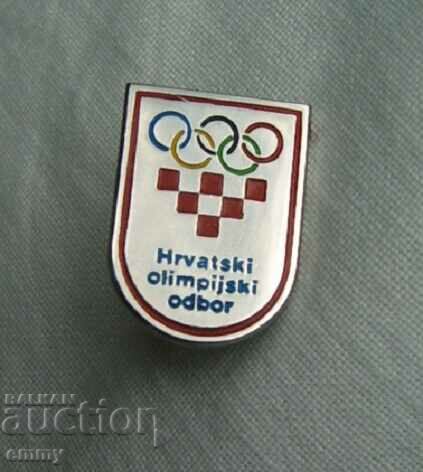 Badge Croatia, Croatian - Olympic team