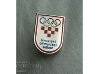 Badge Croatia, Croatian - Olympic team