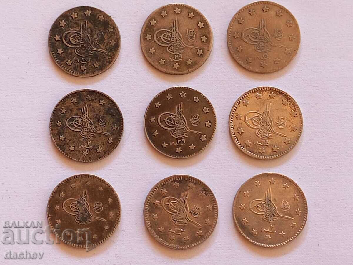 Delivery of Lot 9 pcs. HELLO Silver Turkish Coins Turkey silver coins Delivery of Lot 9 pcs. HELLO Silver Turkish Coins Turkey silver coins