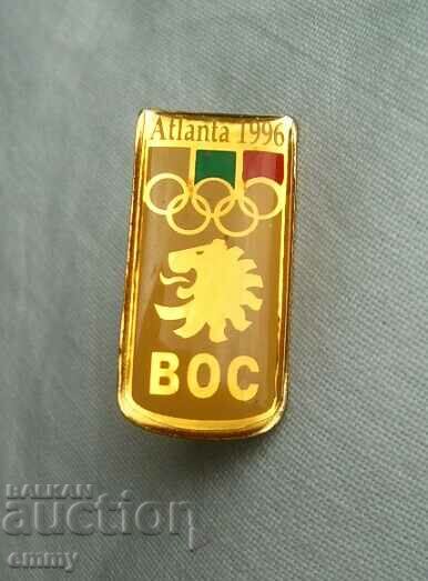 Badge Badge - Atlanta 1996 Olympic Games, BOC