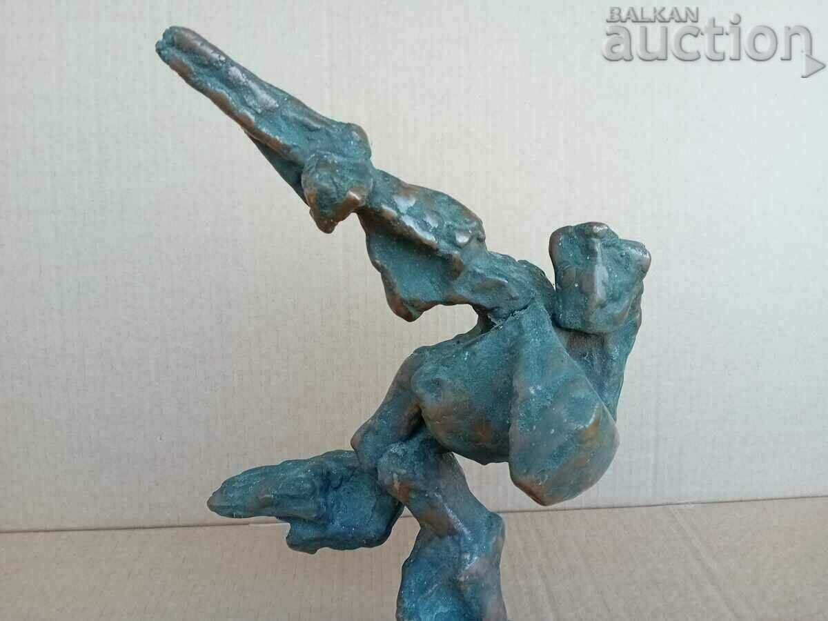 Statuette figure Bagashti plastic sculpture NRB 60s 70s with price 425.00 BGN | € 217.30 Statuette figure Bagashti plastic sculpture NRB 60s 70s with price 425.00 BGN | € 217.30