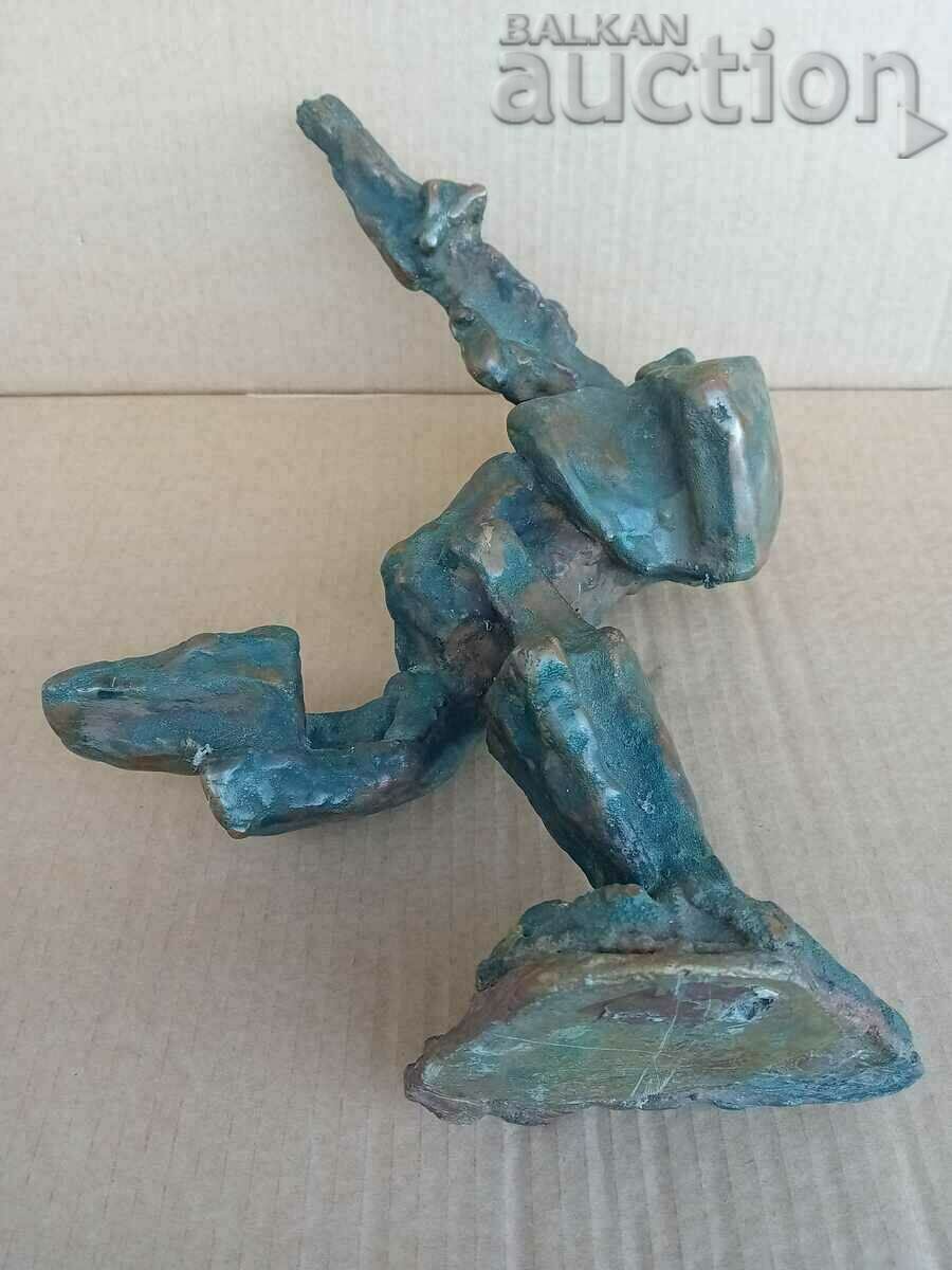 Statuette figure Bagashti plastic sculpture NRB 60s 70s - 7 Statuette figure Bagashti plastic sculpture NRB 60s 70s - 7