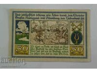 Germania notgeld 50 pfennig 1921 an Stotel