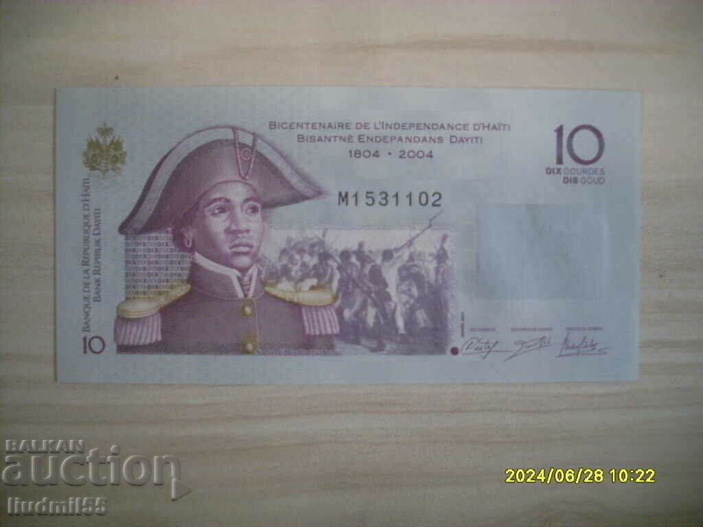 HAITI - 10 GUDRES 2004 ANNIVERSARY