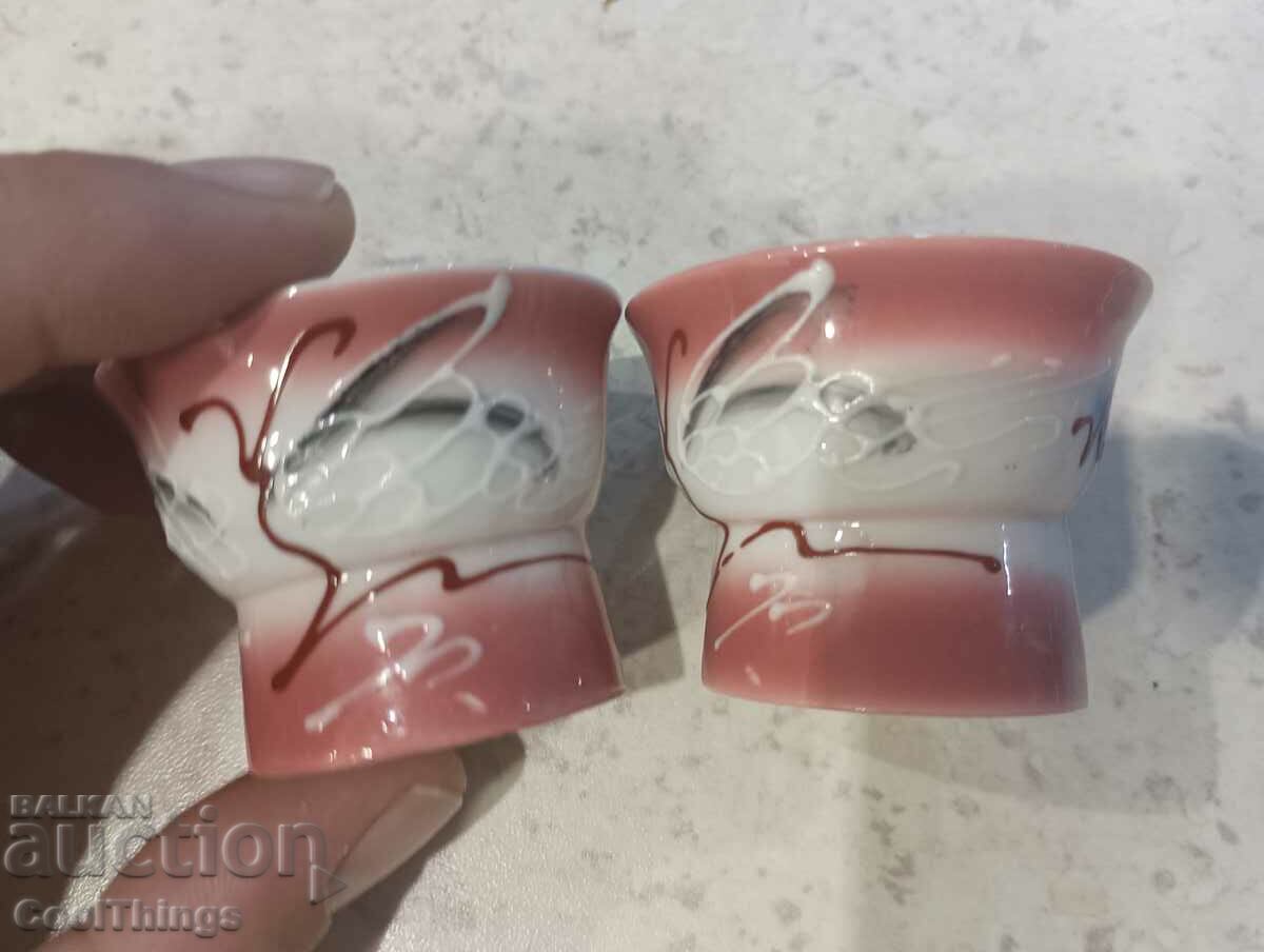 Porcelain erotic cups