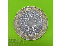 2 Pounds Marea Britanie 1997