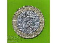 2 Pound Great Britain 2007