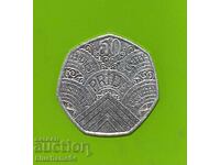 50 pence Great Britain 2022