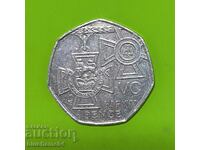 50 pence Marea Britanie 2006