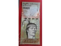 Bancnota-Venezuela-2000 bolivar 2016