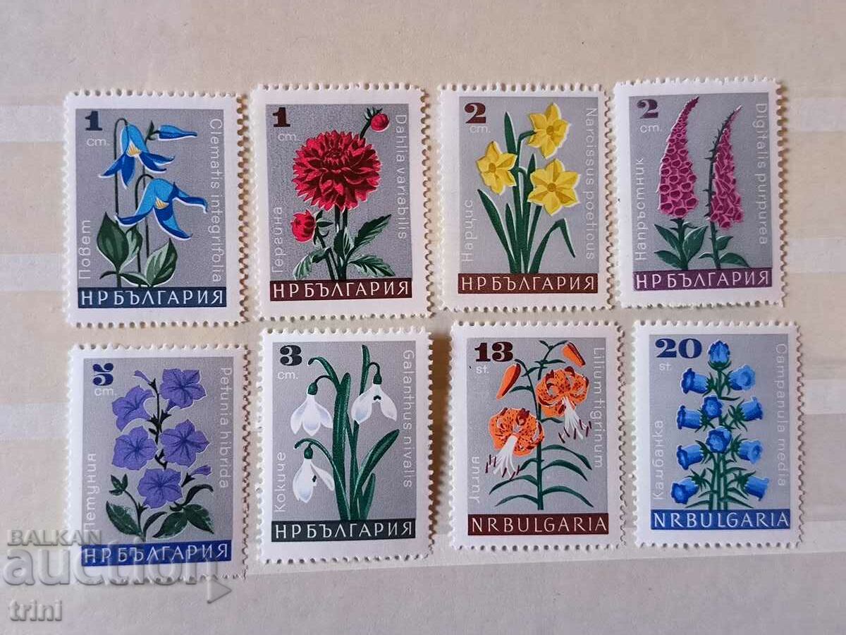 Bulgaria 1966 Flori de gradina