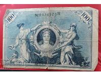 Banknote-Germany-100 marks 1908