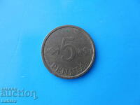 5 pence 1972 Finlanda