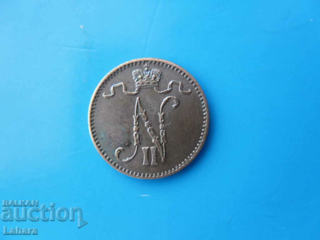 1 penny 1909 Finlanda cu preț 6.00 BGN | € 3.07
