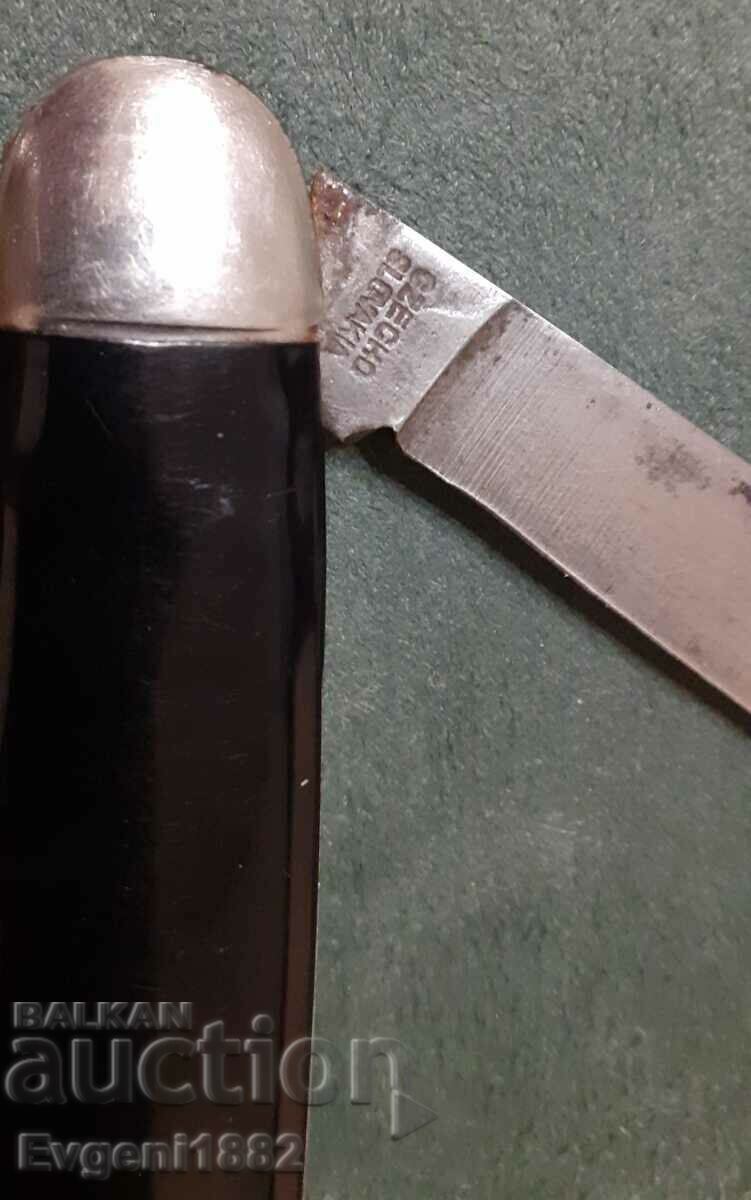 Mikov Fiat Balilla - Old Pocket Knife with Car from Sotsa - 5