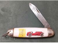 Mikov Fiat Balilla - Old Pocket Knife with Car from Sotsa