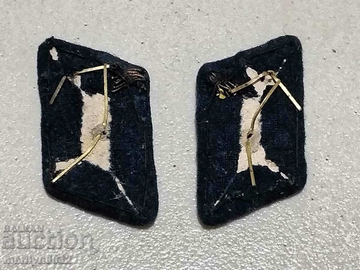 Monograms in railway transport NRB epaulets Monograms epaulet patch with price 38.00 BGN | € 19.43 Monograms in railway transport NRB epaulets Monograms epaulet patch with price 38.00 BGN | € 19.43