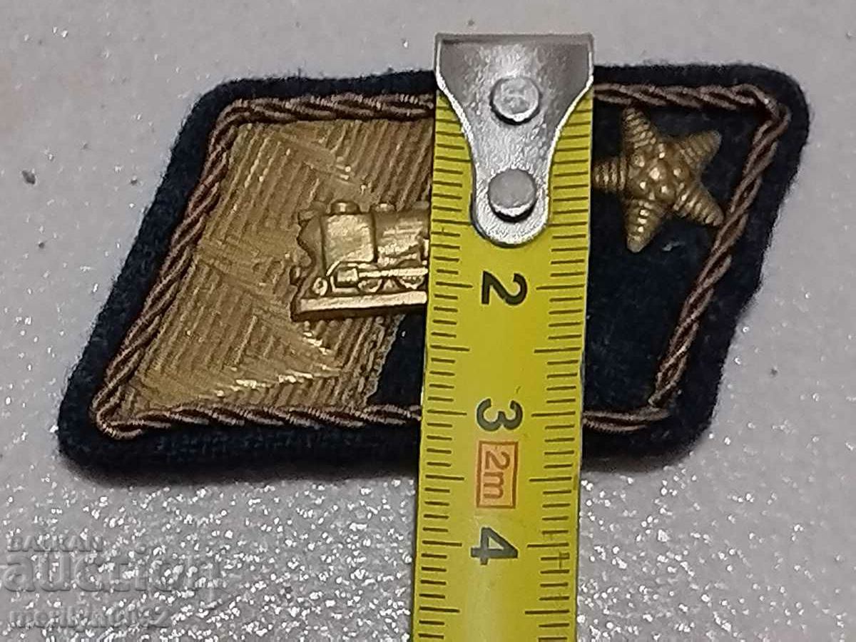 Monograms in railway transport NRB epaulets Monograms epaulet patch - 5 Monograms in railway transport NRB epaulets Monograms epaulet patch - 5