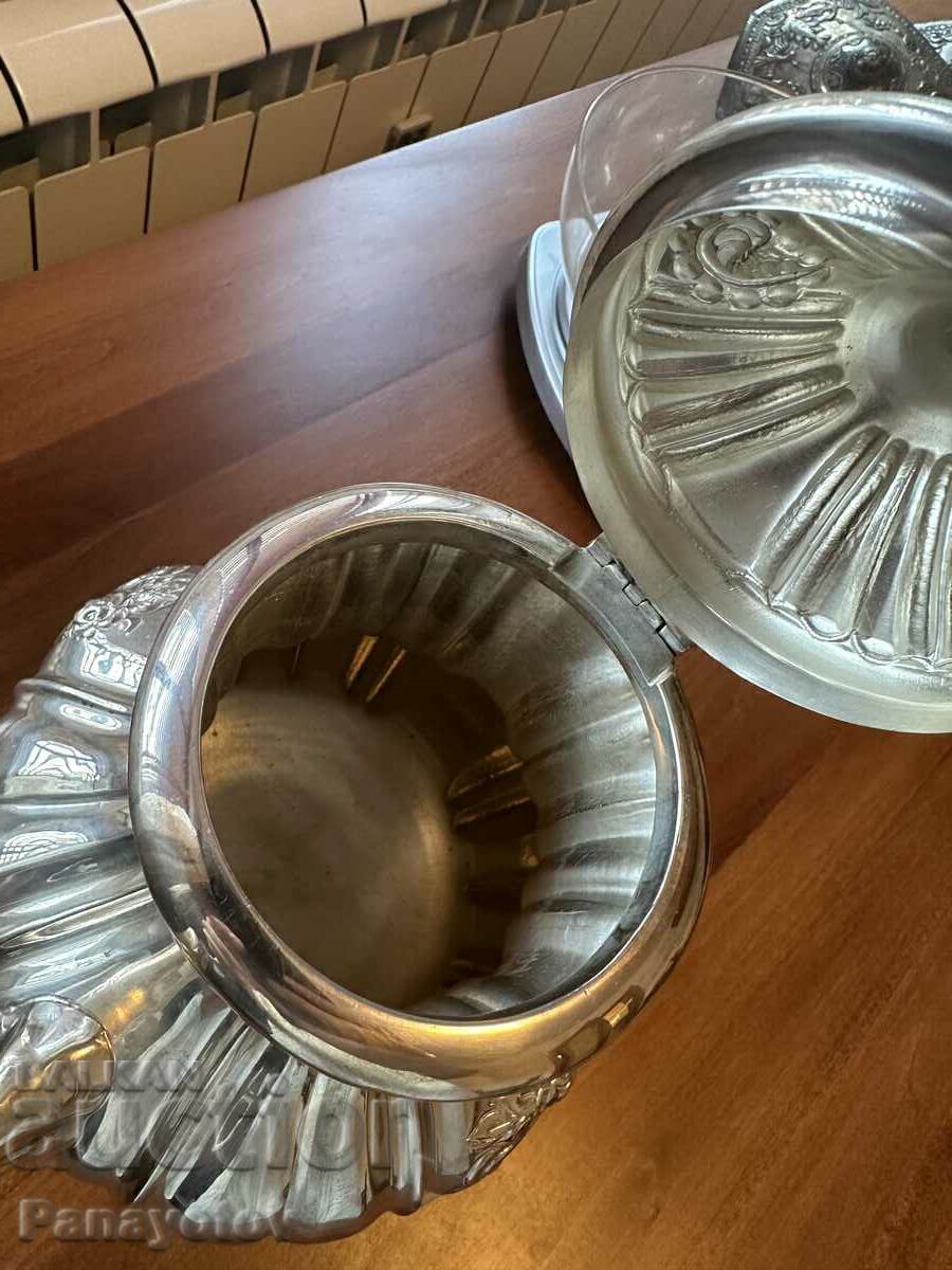 Auction CANNA SILVER 972 LID HANDMADE CENTURY UNIQUE SILVER Auction CANNA SILVER 972 LID HANDMADE CENTURY UNIQUE SILVER