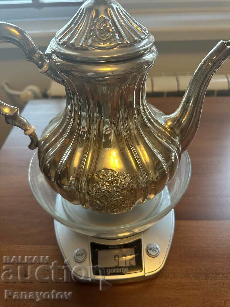 КАНА СРЕБРО 972 КАПАК РЪЧНА ИЗРАБОТКА ВЕК УНИКАЛНА СРЕБЪРНА - 5