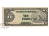 Ocupația japoneză a Filipinelor - 10 pesos