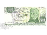 500 pesos Argentina