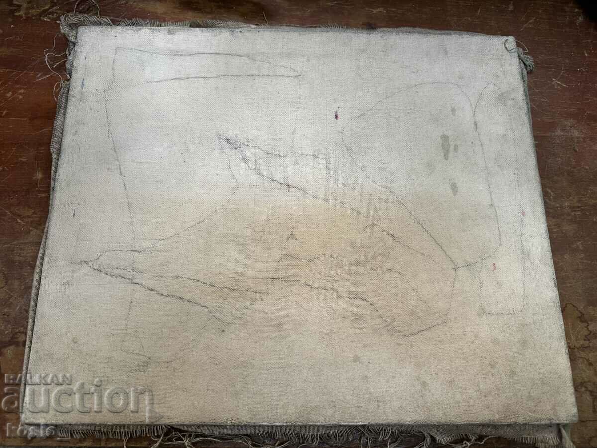 Old canvas for painting a picture Old canvas for painting a picture