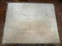 Старо платно за рисуване картина