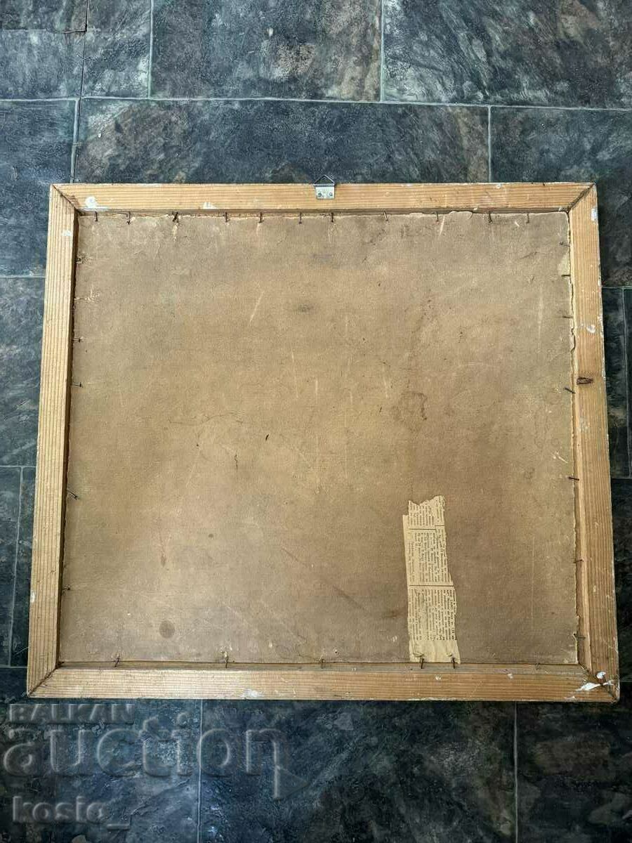 Pictură în ulei Georgi Lozev carton nesemnat - 5 Pictură în ulei Georgi Lozev carton nesemnat - 5