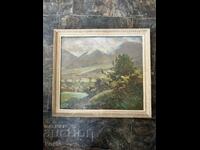 Oil painting Georgi Lozev cardboard unsigned