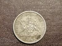 Trinidad and Tobago 25 cents 1983