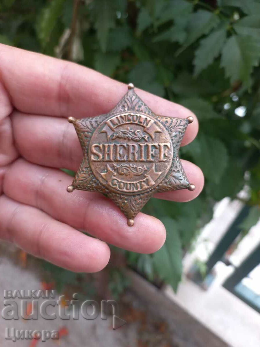 SHERIFF BADGE