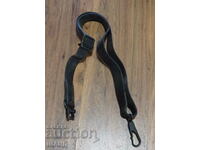 Old leather strap, strap for machine gun rifle